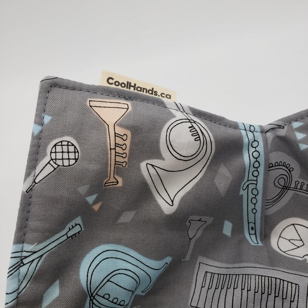 100% Cotton Microwavable Bowl Cozy - Band Practice.