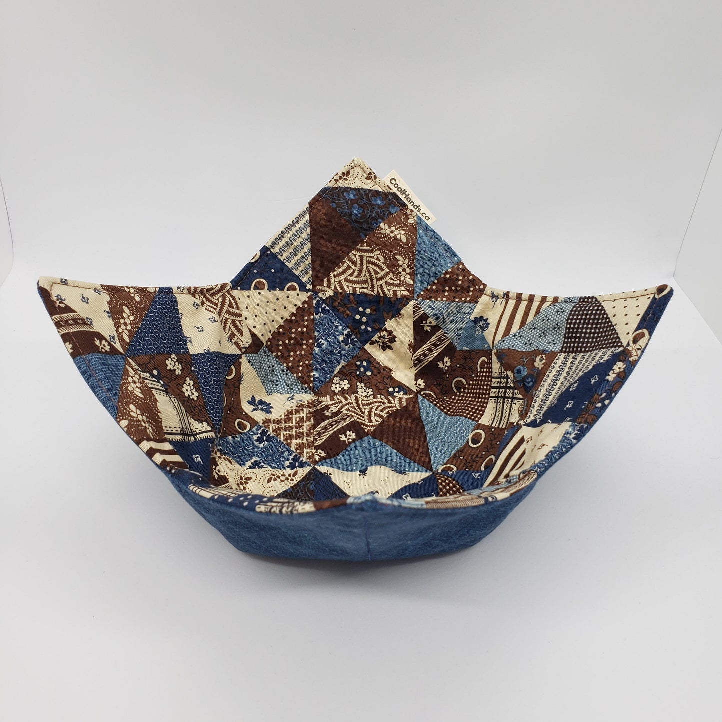 100% Cotton Microwavable Bowl Cozy - Grandmas Quilt