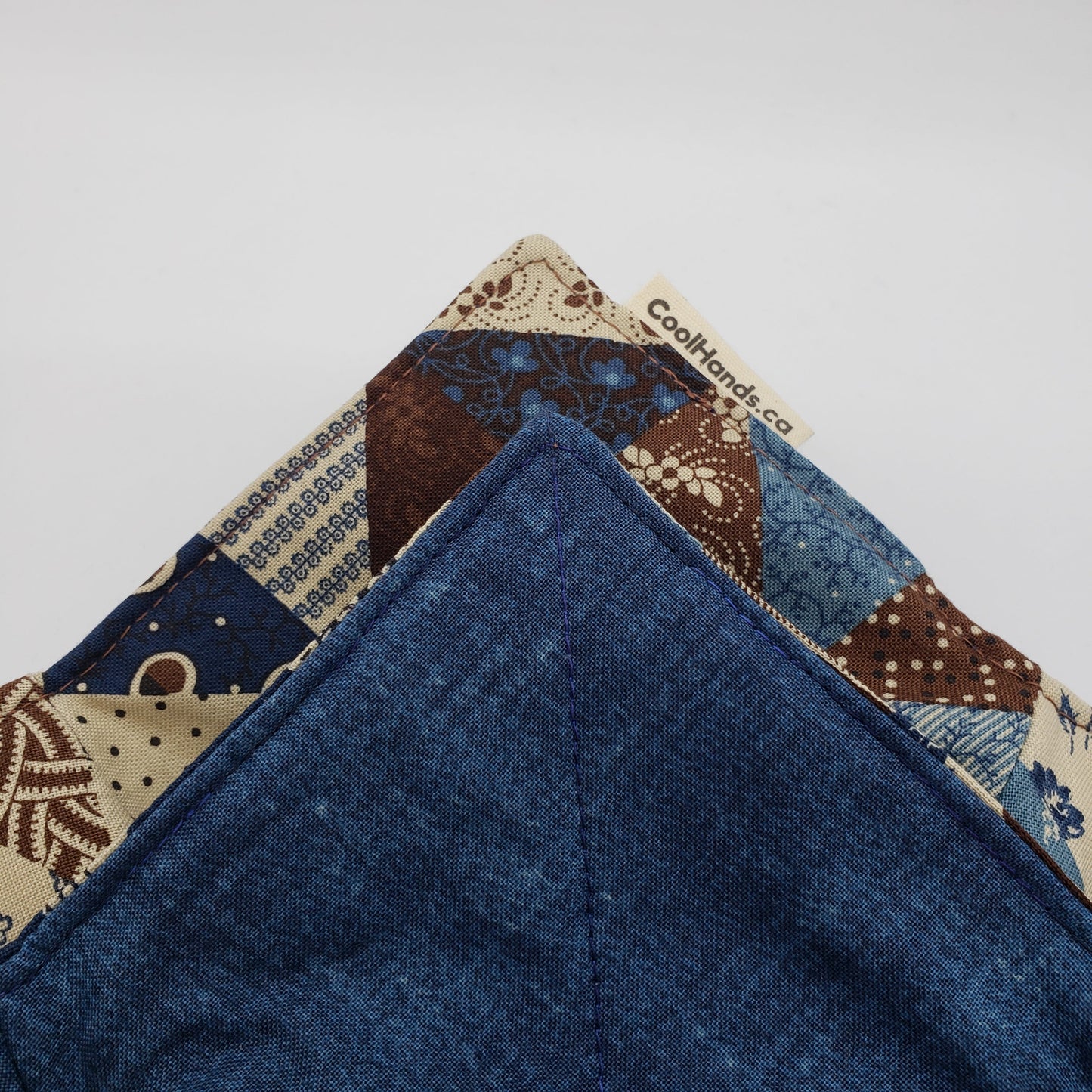 100% Cotton Microwavable Bowl Cozy - Grandmas Quilt