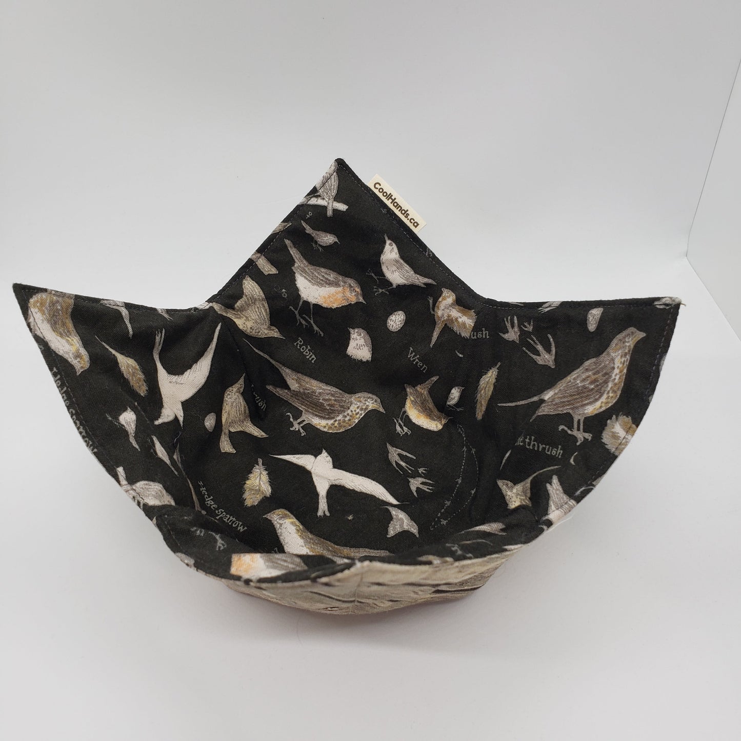 100% Cotton Microwavable Bowl Cozy - Audubon