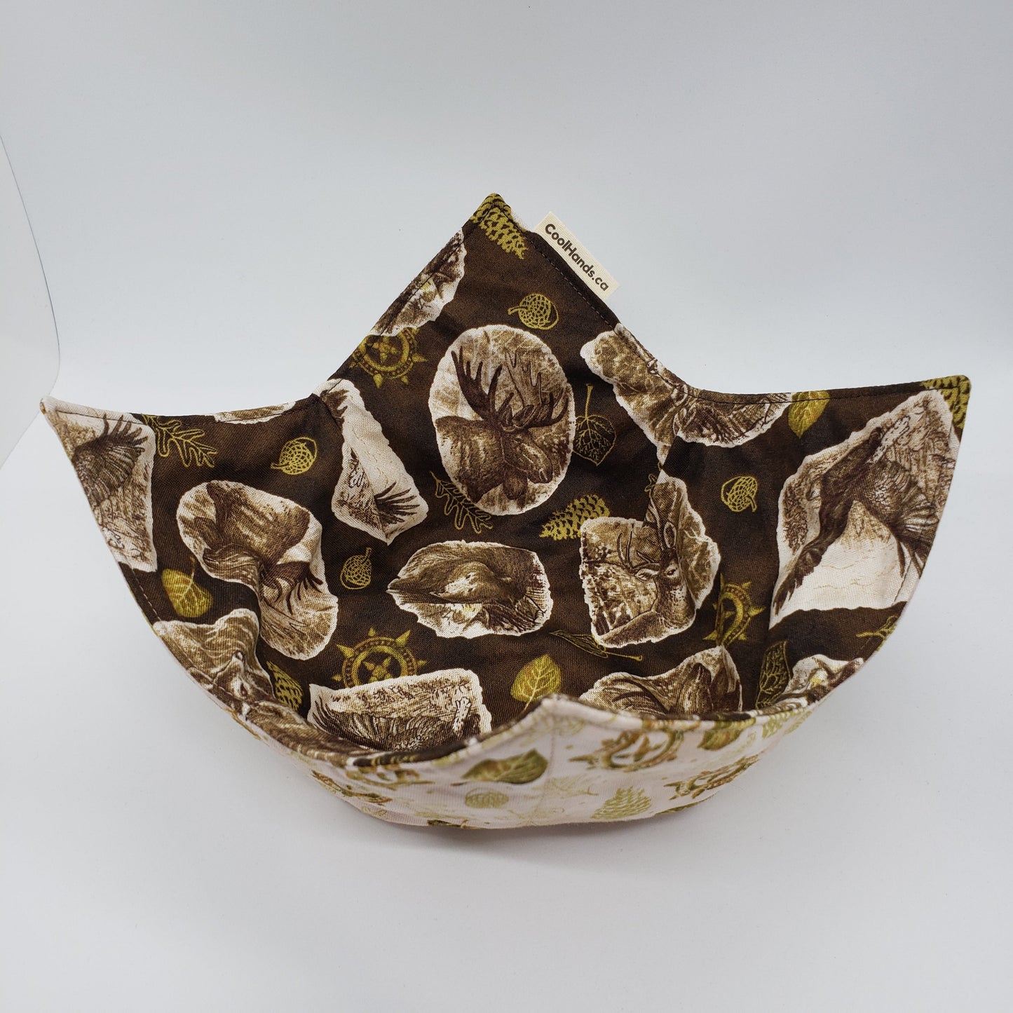 100% Cotton Microwavable Bowl Cozy - Moose River Falls
