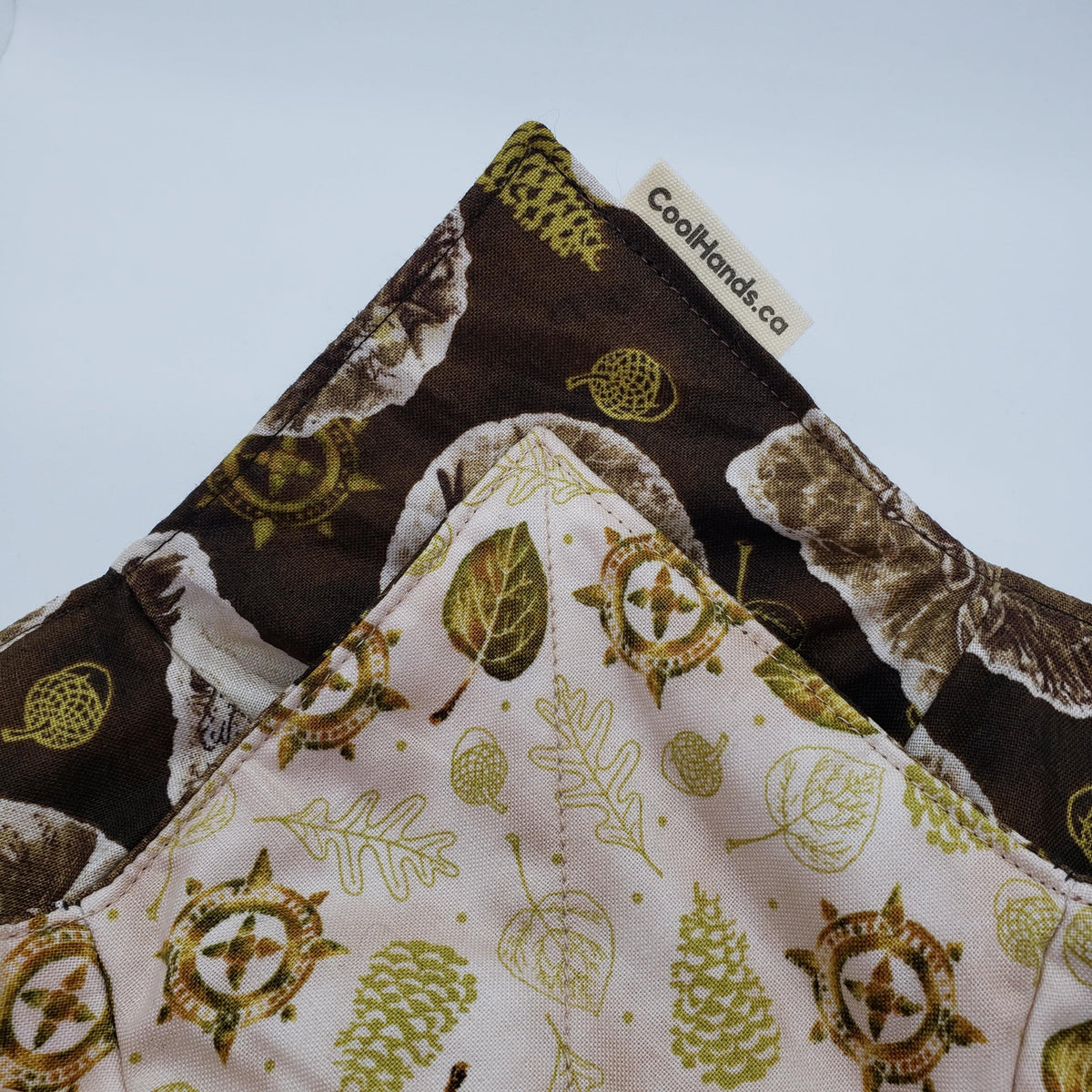 100% Cotton Microwavable Bowl Cozy - Moose River Falls.