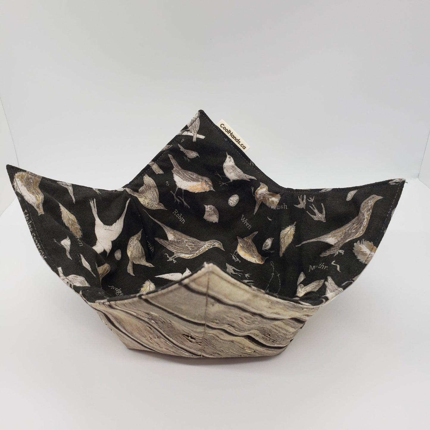 100% Cotton Microwavable Bowl Cozy - Audubon