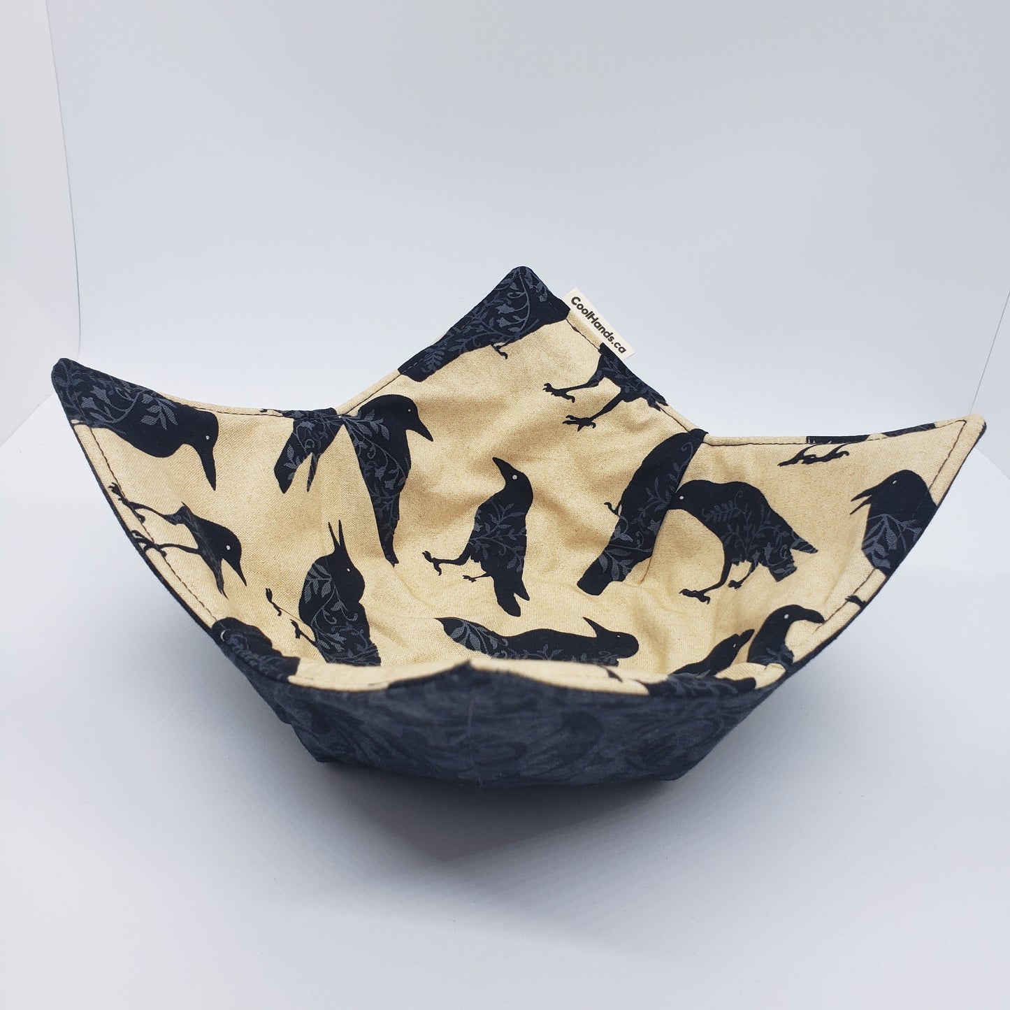 100% Cotton Microwavable Bowl Cozy - Everybody Loves Raven