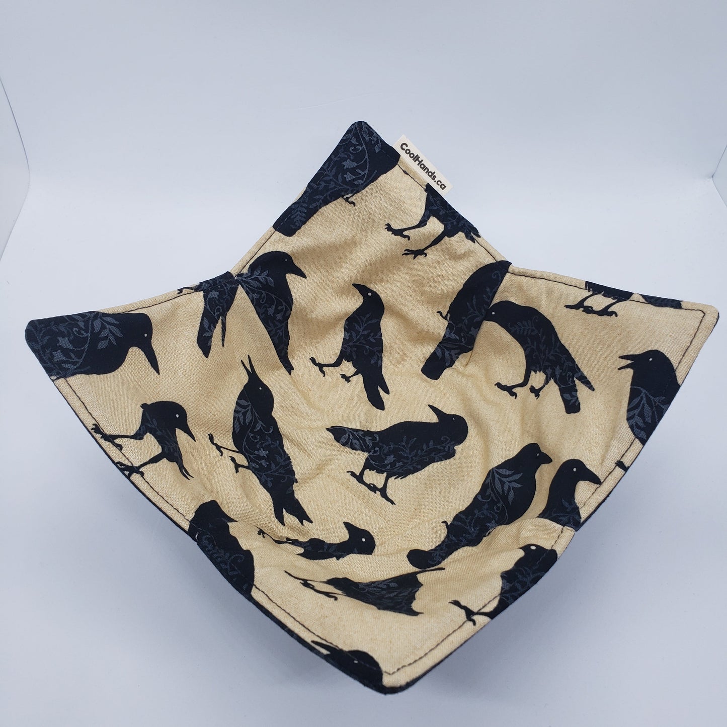 100% Cotton Microwavable Bowl Cozy - Everybody Loves Raven
