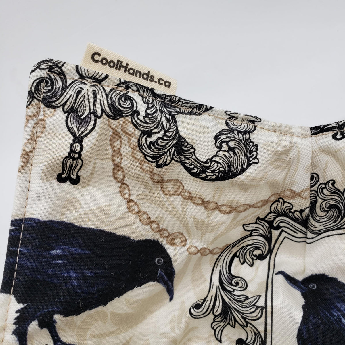 100% Cotton Microwavable Bowl Cozy - Nevermore.