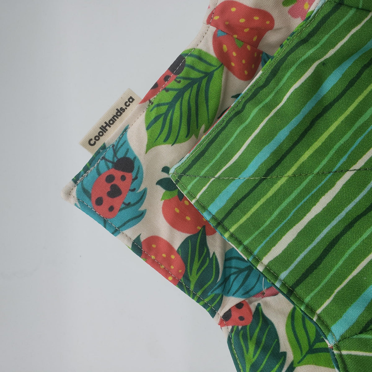 100% Cotton Microwavable Bowl Cozy - What Lamb, What Ladybird!.
