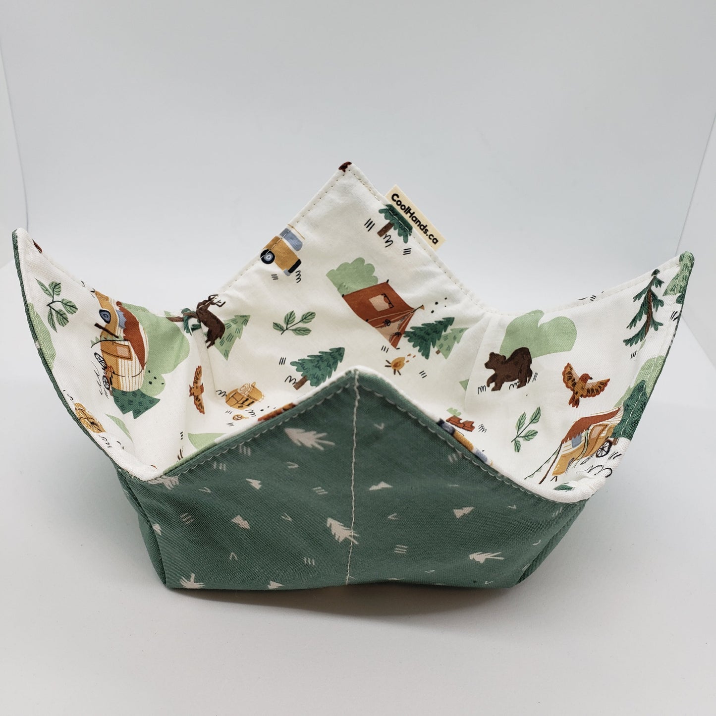 100% Cotton Microwavable Bowl Cozy - A Tents Situation