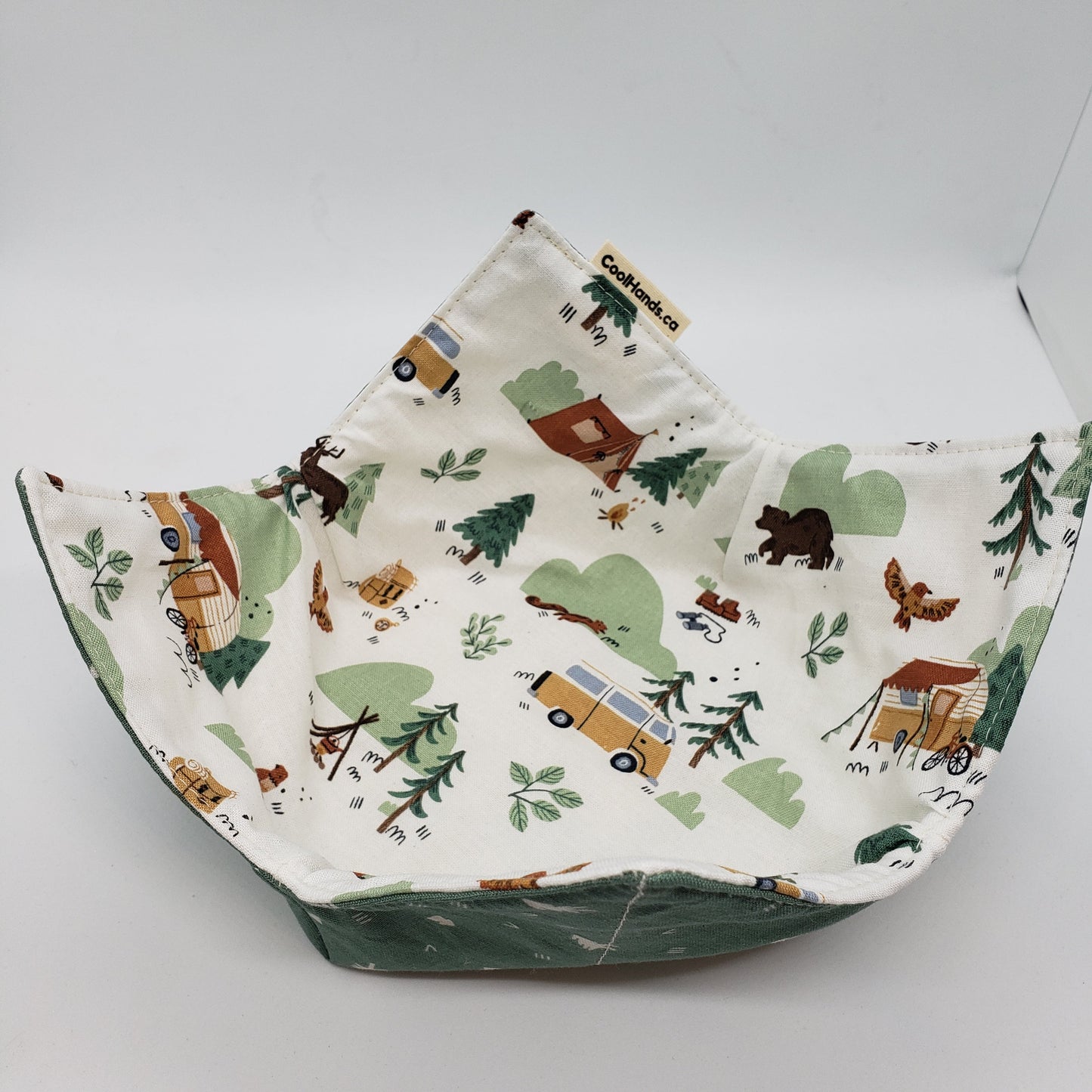 100% Cotton Microwavable Bowl Cozy - A Tents Situation