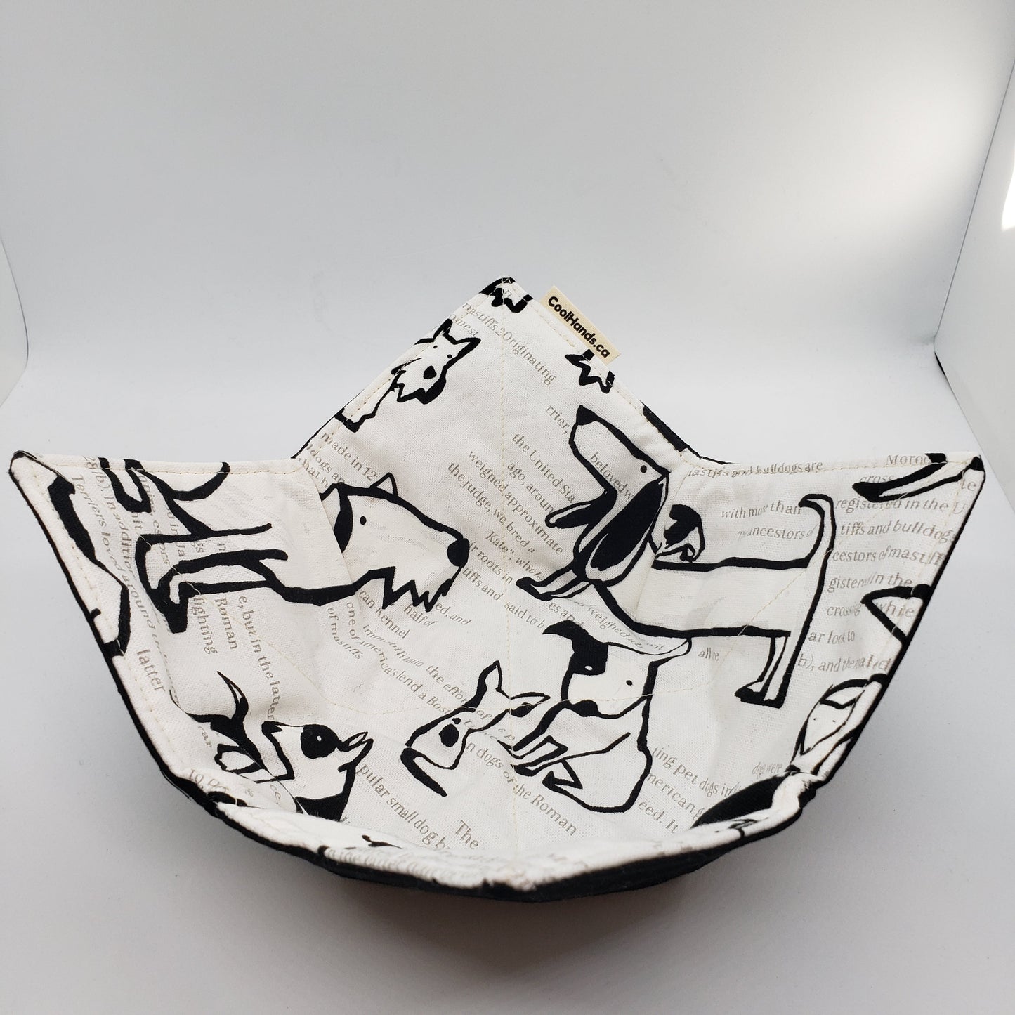 100% Cotton Microwavable Bowl Cozy - A Ruff Life