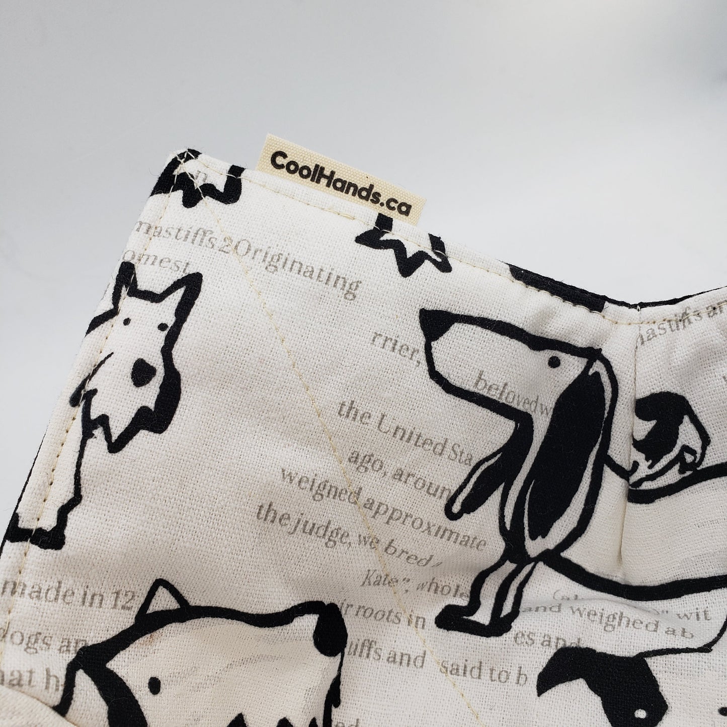 100% Cotton Microwavable Bowl Cozy - A Ruff Life