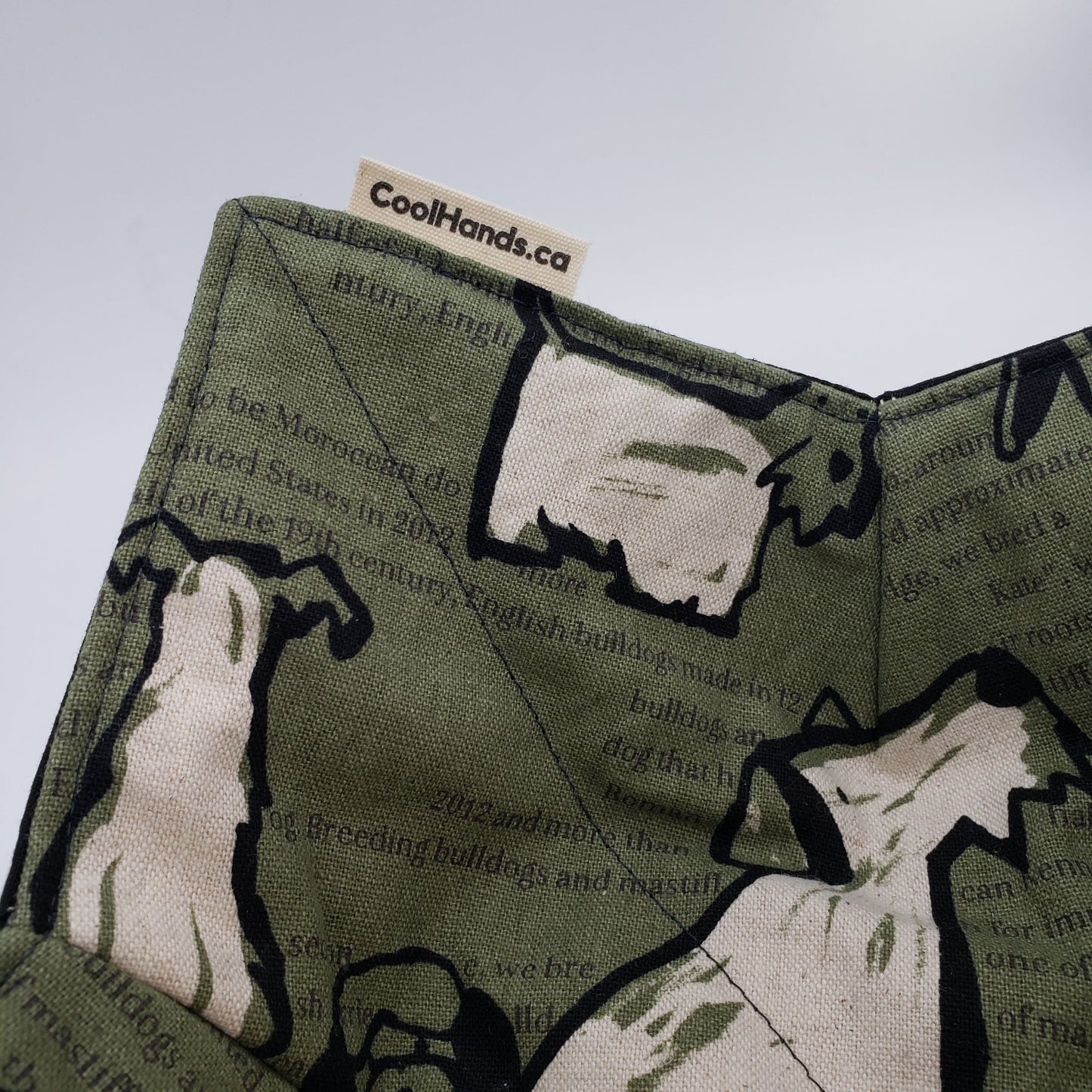 100% Cotton Microwavable Bowl Cozy - A Ruff Life