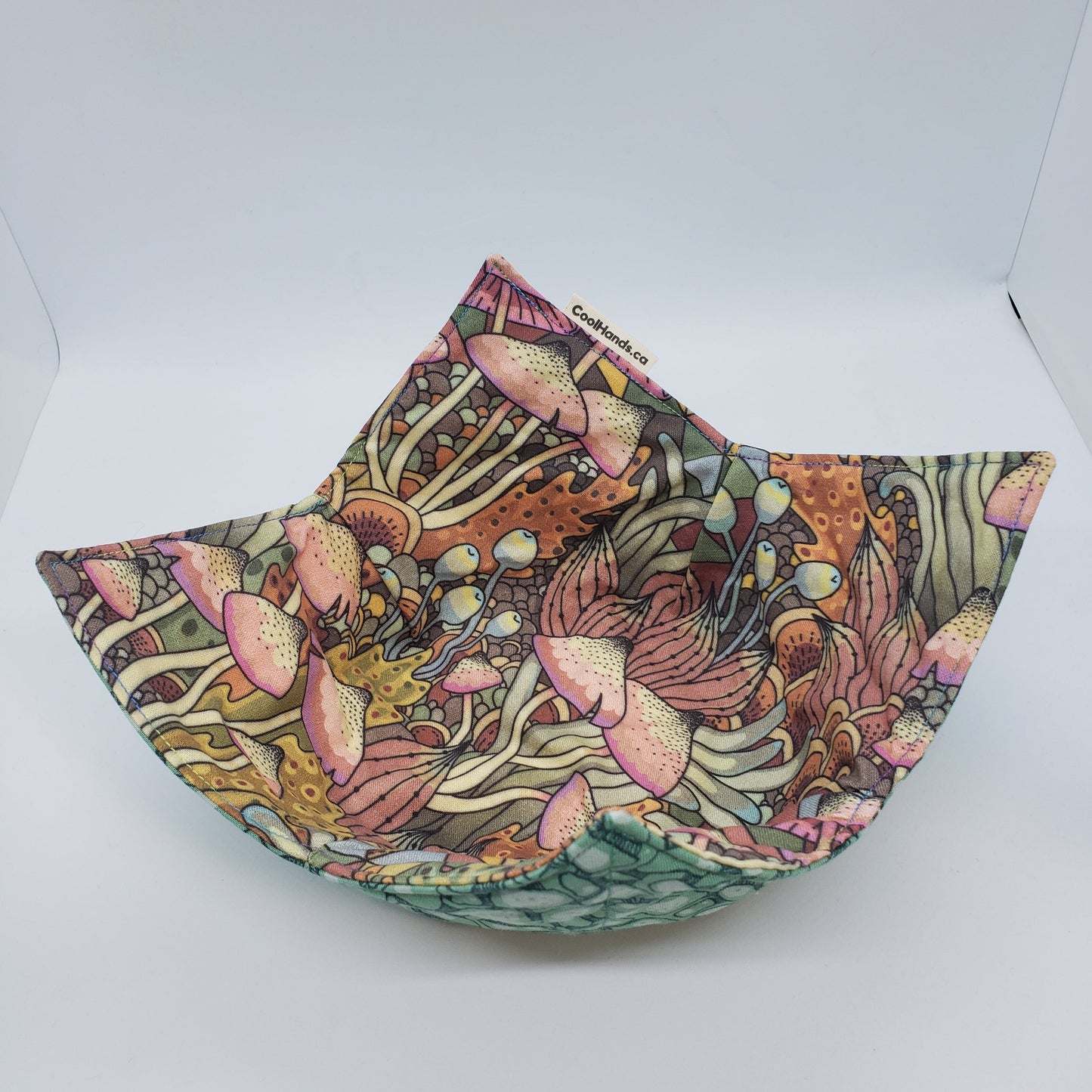 100% Cotton Microwavable Bowl Cozy - The Fungus Amongus
