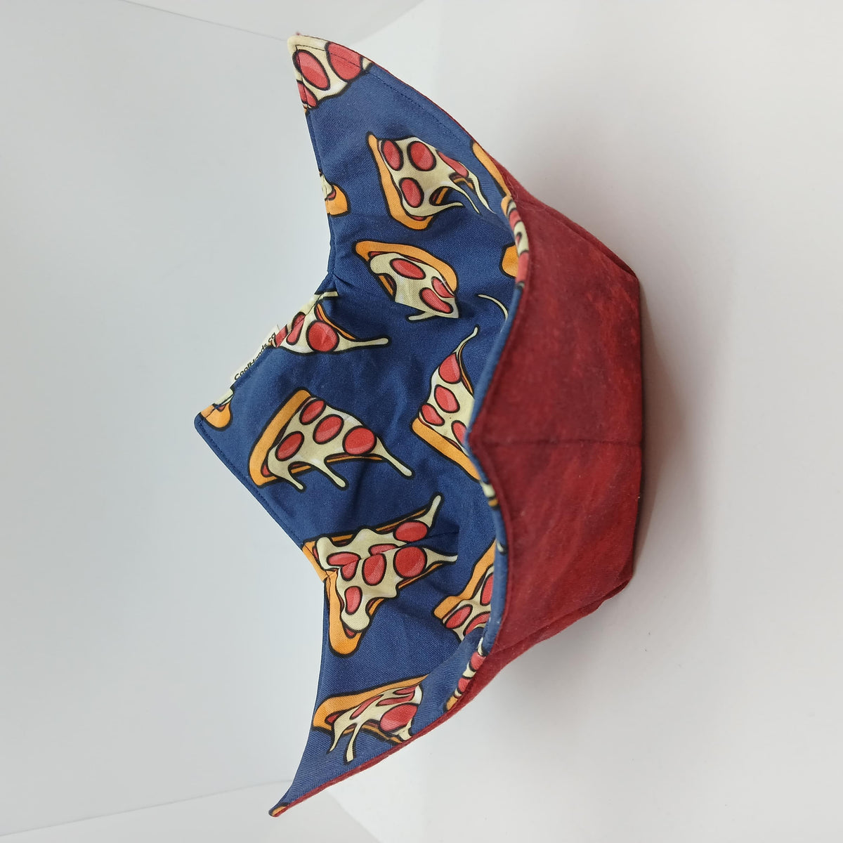 100% Cotton Microwavable Bowl Cozy - Pizza Party.