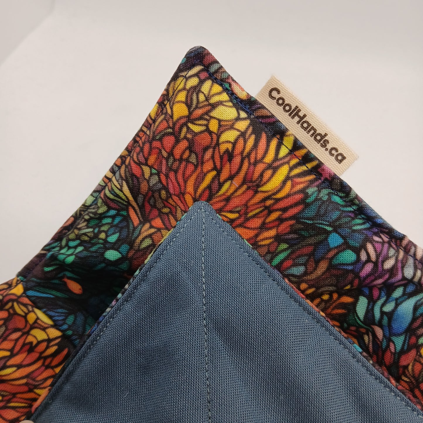 100% Cotton Microwavable Bowl Cozy - With Fronds Like These, Who Needs Anenomes?