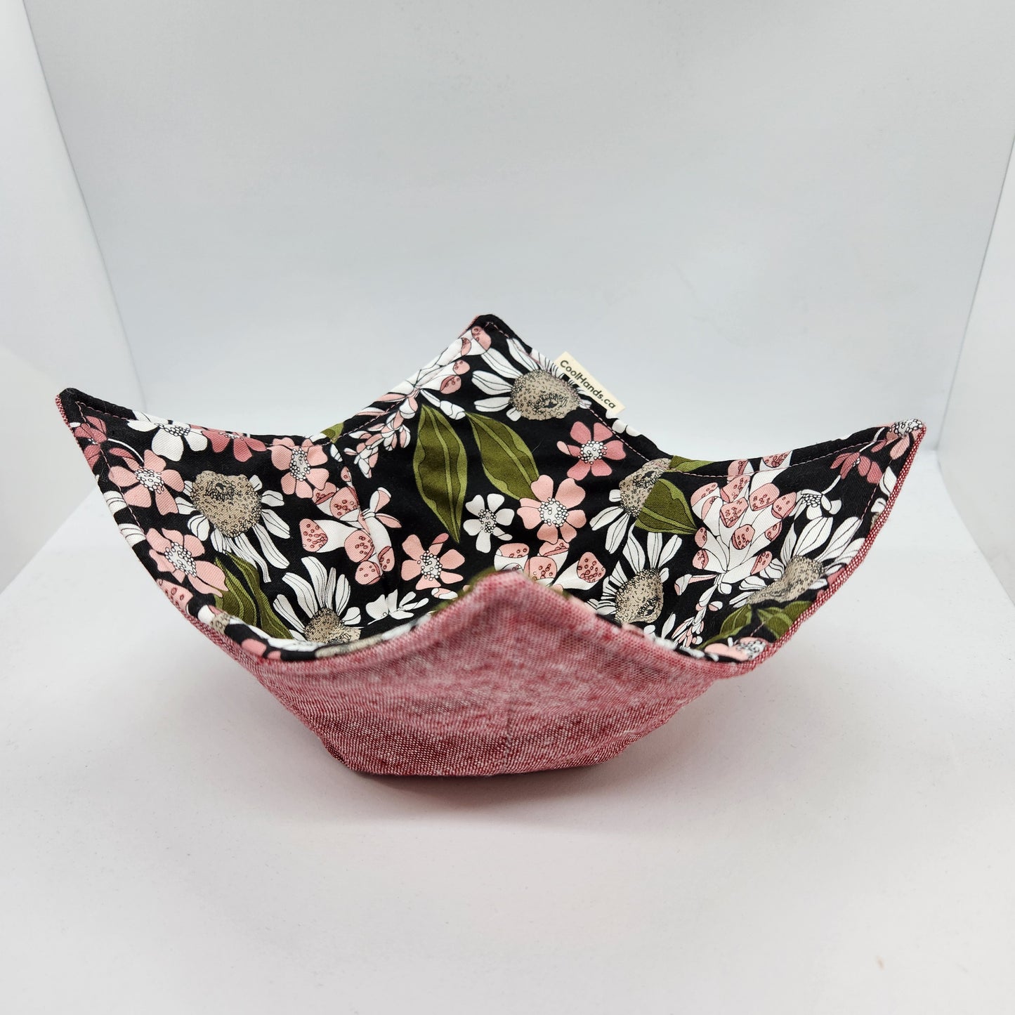 100% Cotton Microwavable Bowl Cozy - Pretty In Pink