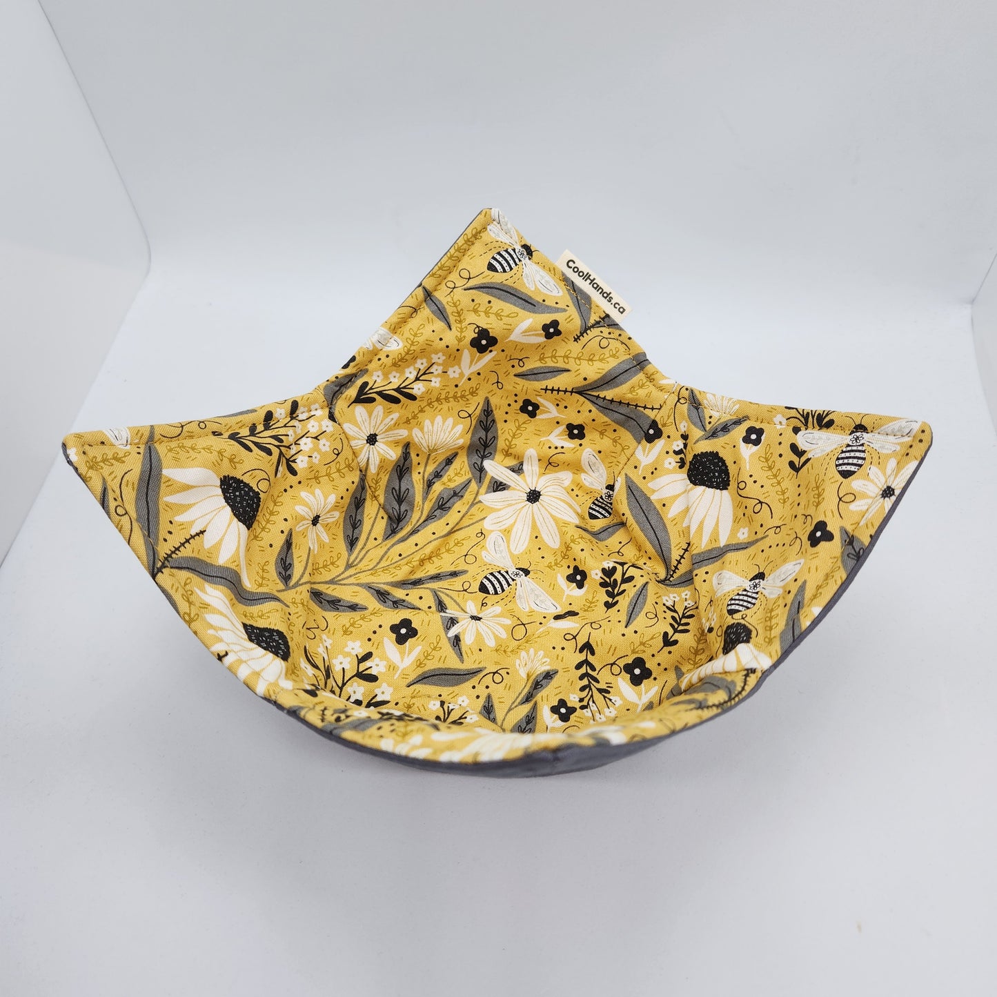100% Cotton Microwavable Bowl Cozy - The Bees Knees