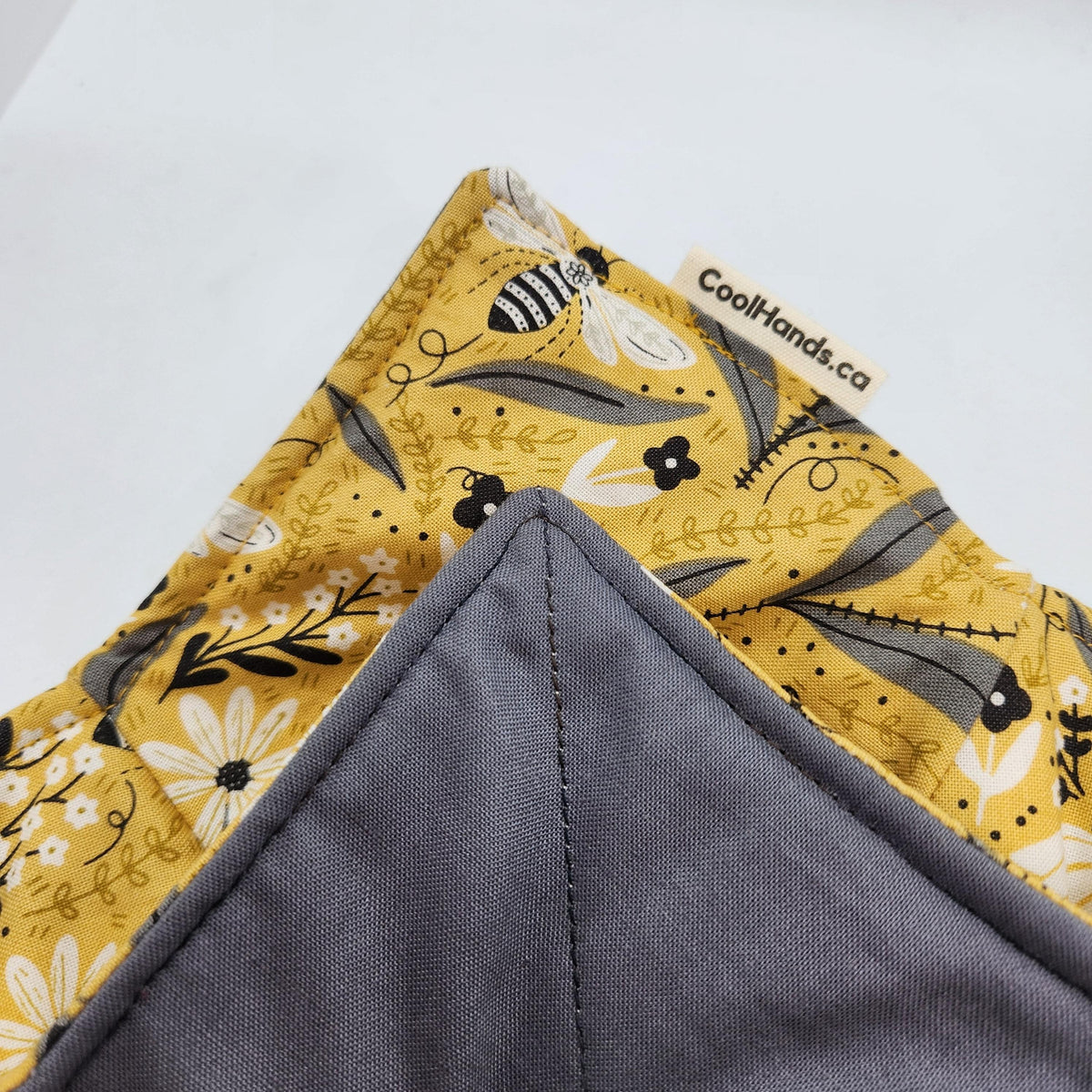 100% Cotton Microwavable Bowl Cozy - The Bees Knees.