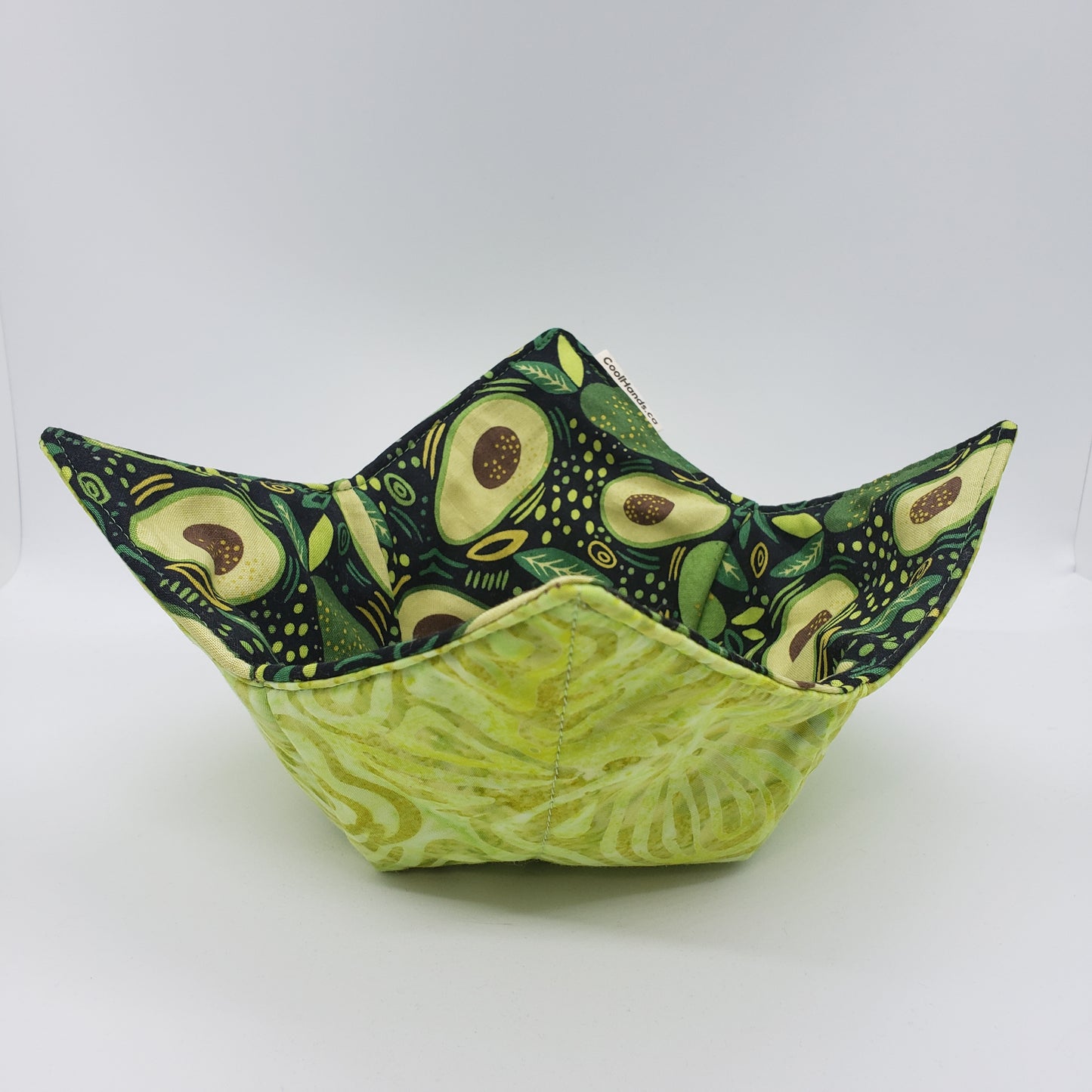 100% Cotton Microwavable Bowl Cozy - A Guac On The Wild Side