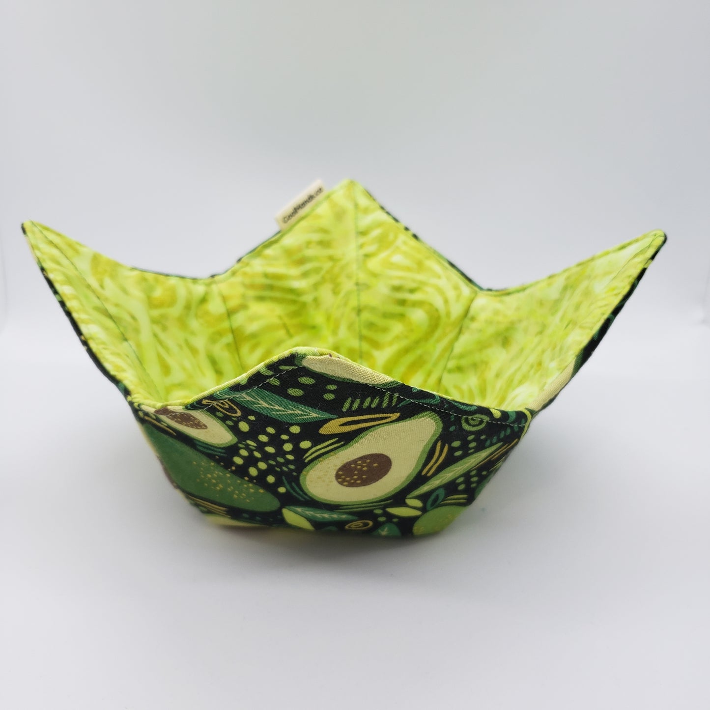 100% Cotton Microwavable Bowl Cozy - A Guac On The Wild Side