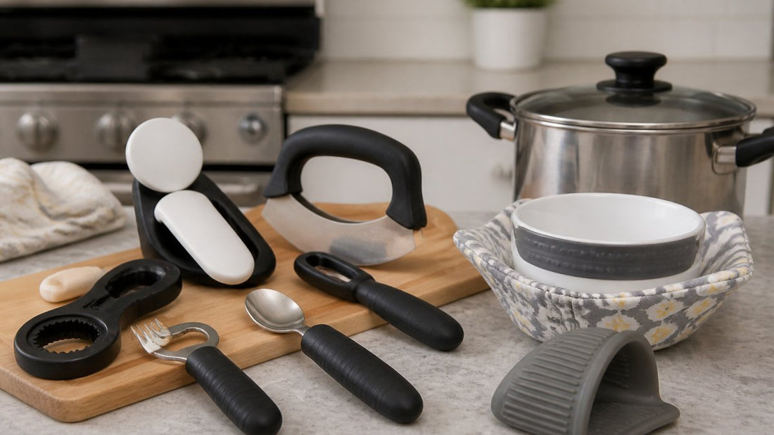 What are the best kitchen tools for hand tremors?
