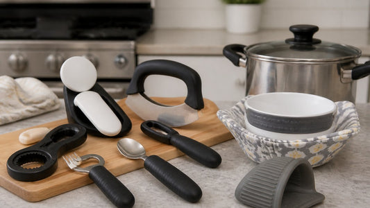 What are the best kitchen tools for hand tremors?