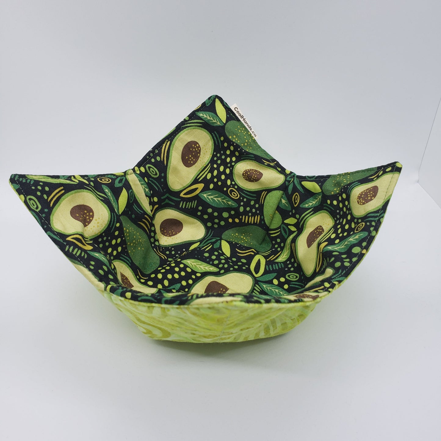 100% Cotton Microwavable Bowl Cozy - A Guac On The Wild Side