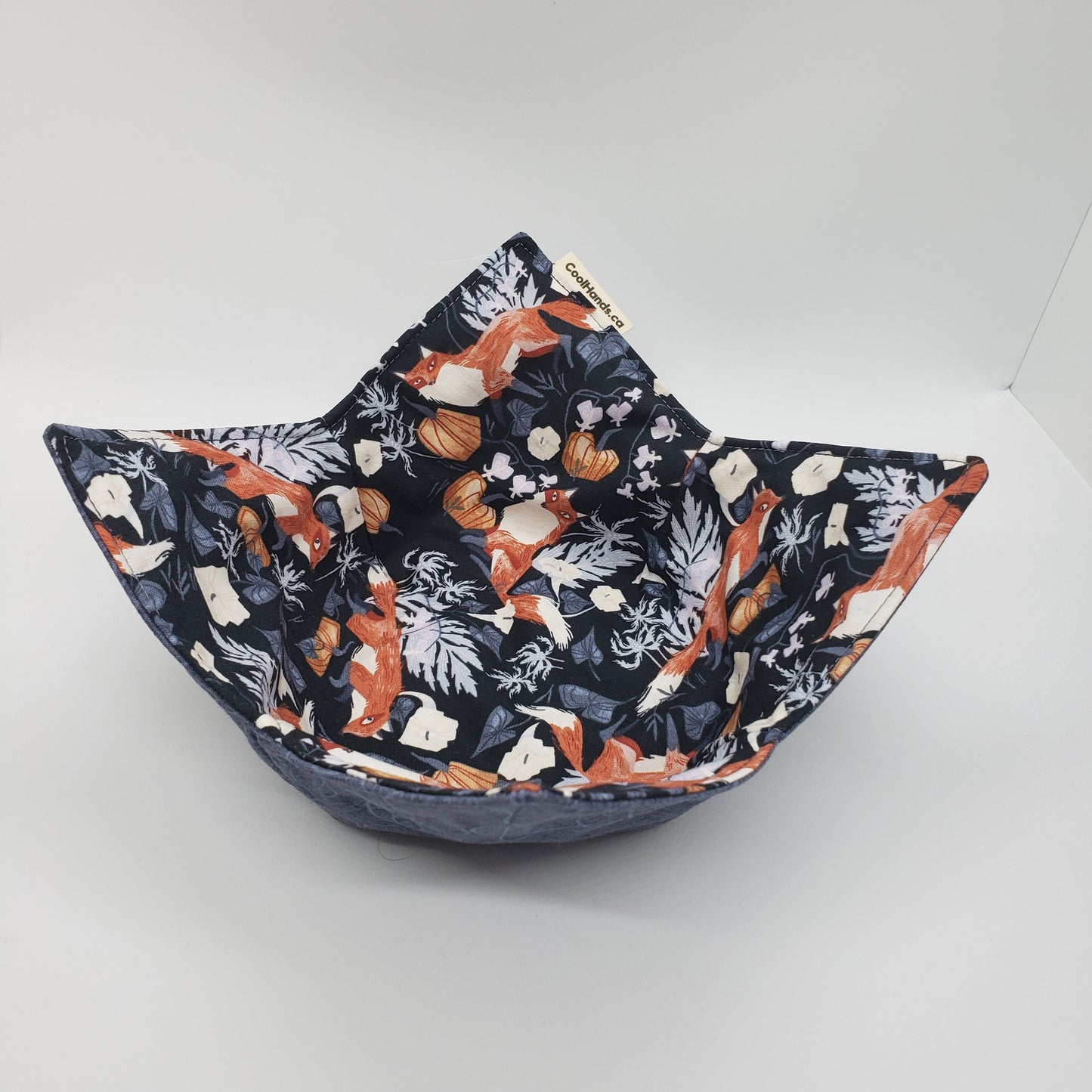 100% Cotton Microwavable Bowl Cozy - Le Renard