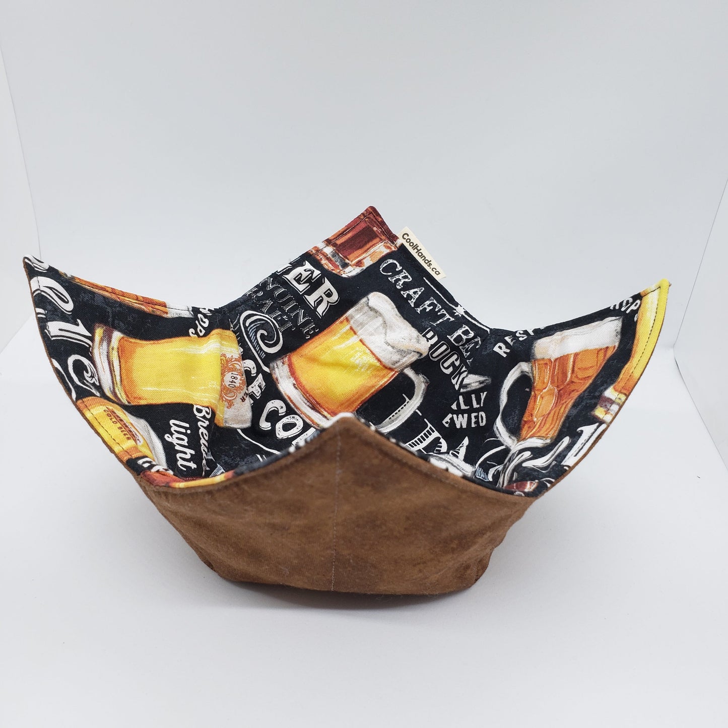 100% Cotton Microwavable Bowl Cozy - Something's Brewing