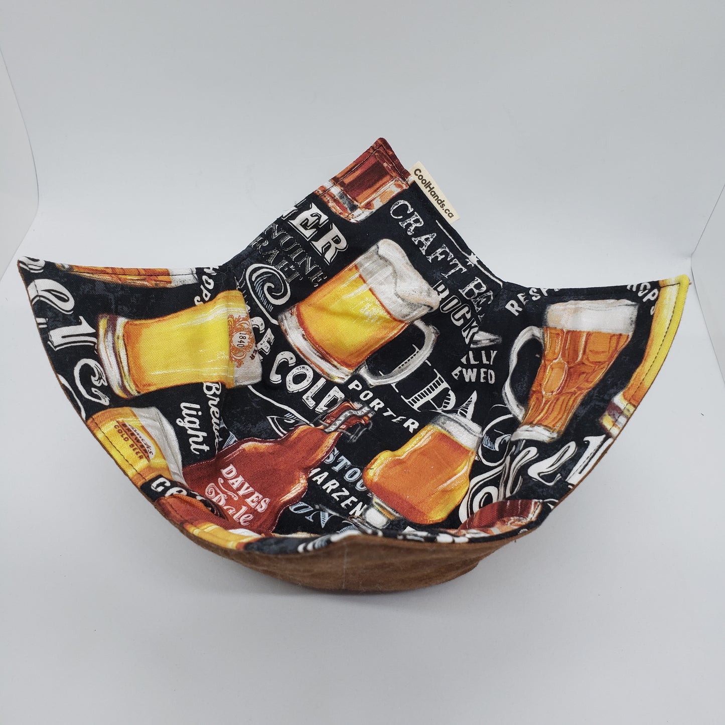 100% Cotton Microwavable Bowl Cozy - Something's Brewing