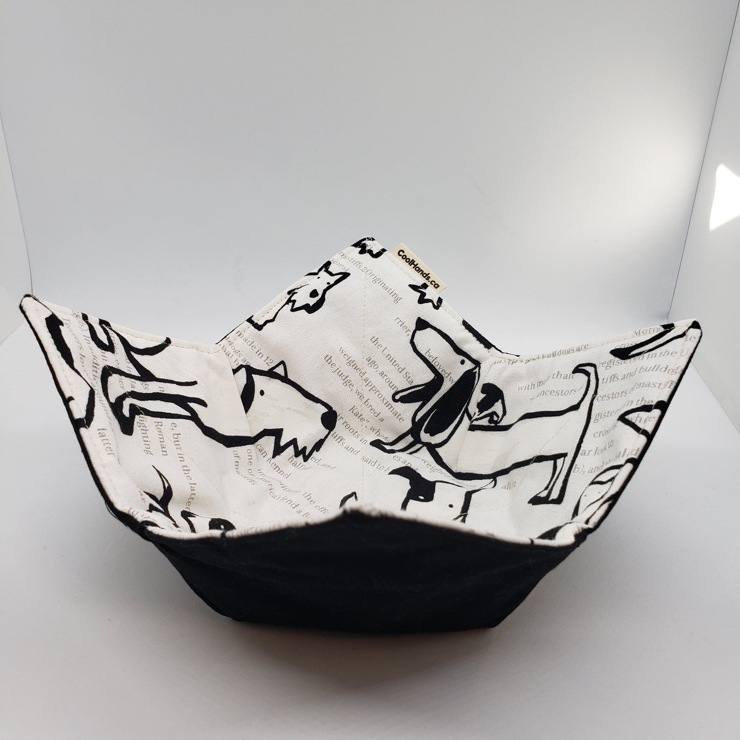 100% Cotton Microwavable Bowl Cozy - A Ruff Life