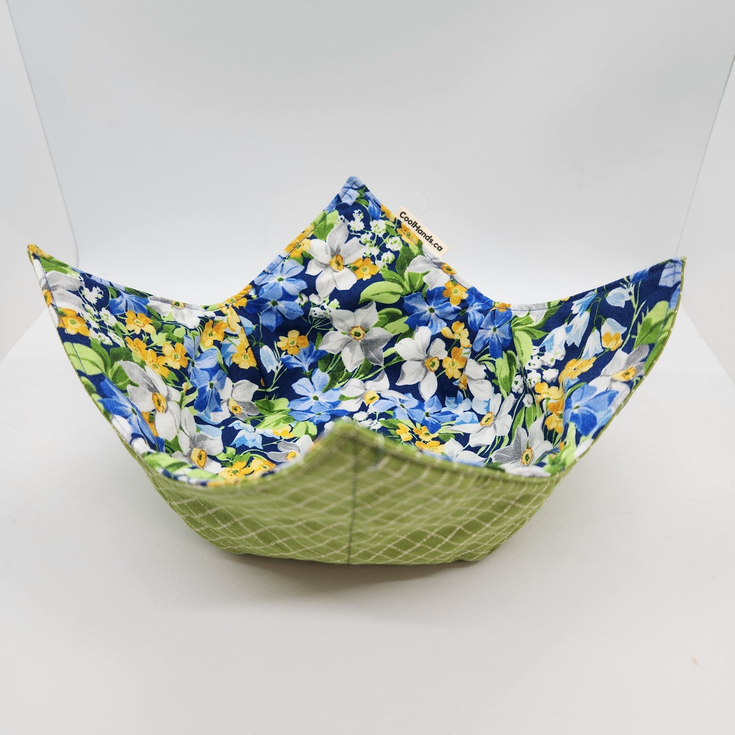 100% Cotton Microwavable Bowl Cozy - Spring Fling