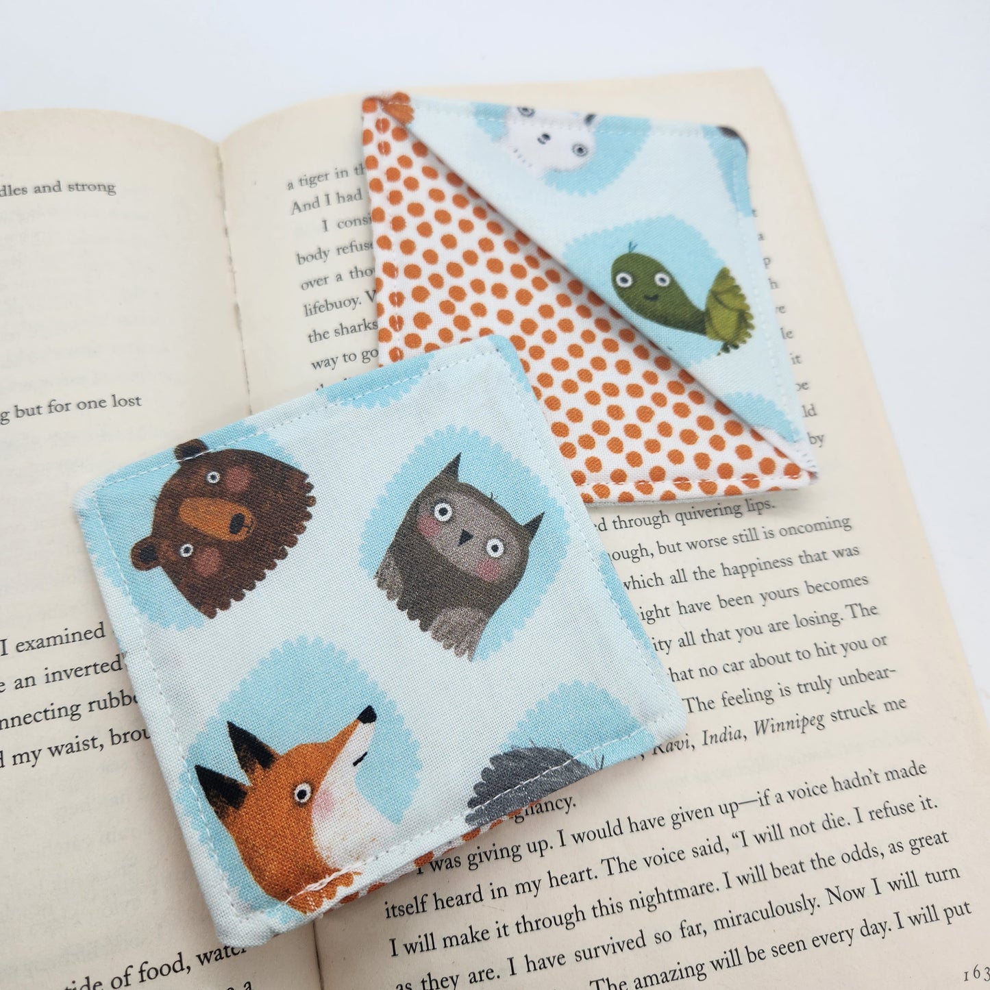 Handmade Corner Bookmark