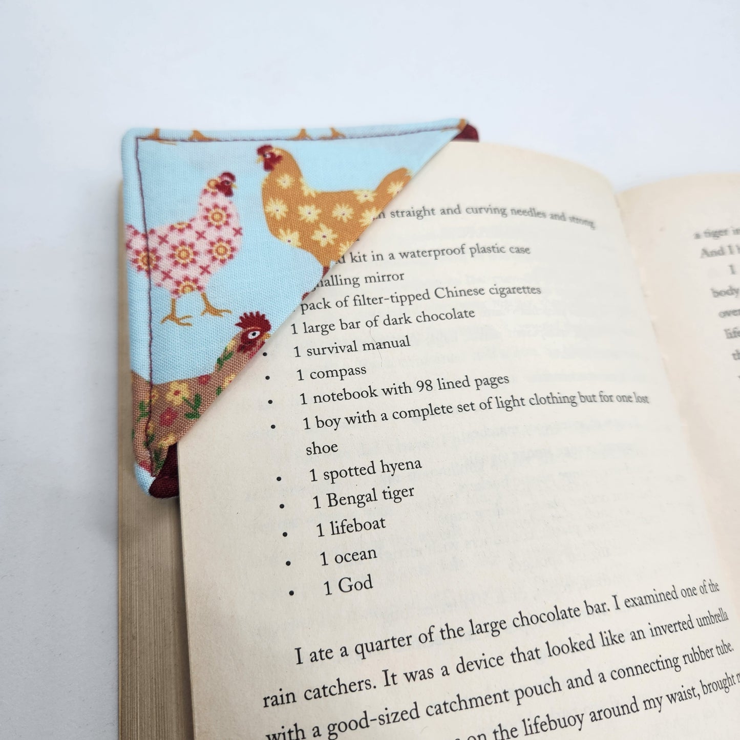 Handmade Corner Bookmark