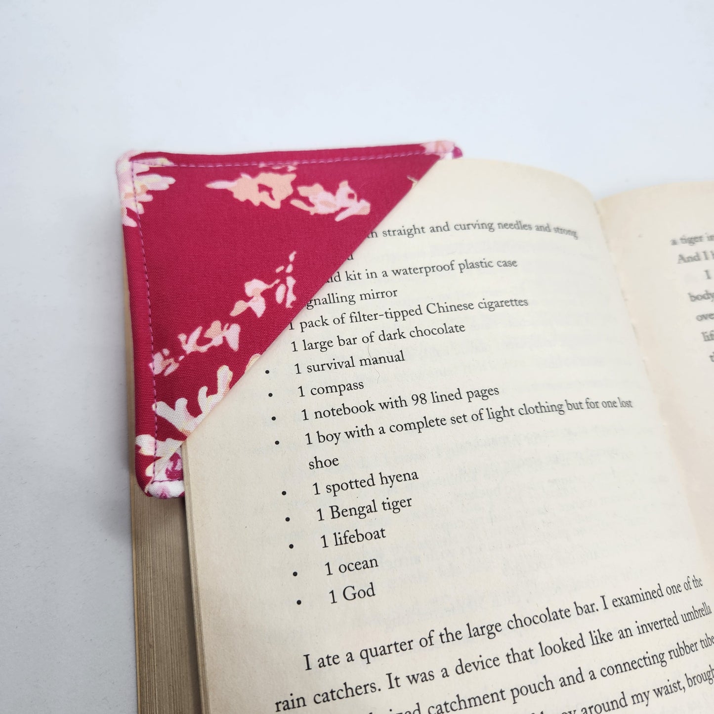 Handmade Corner Bookmark