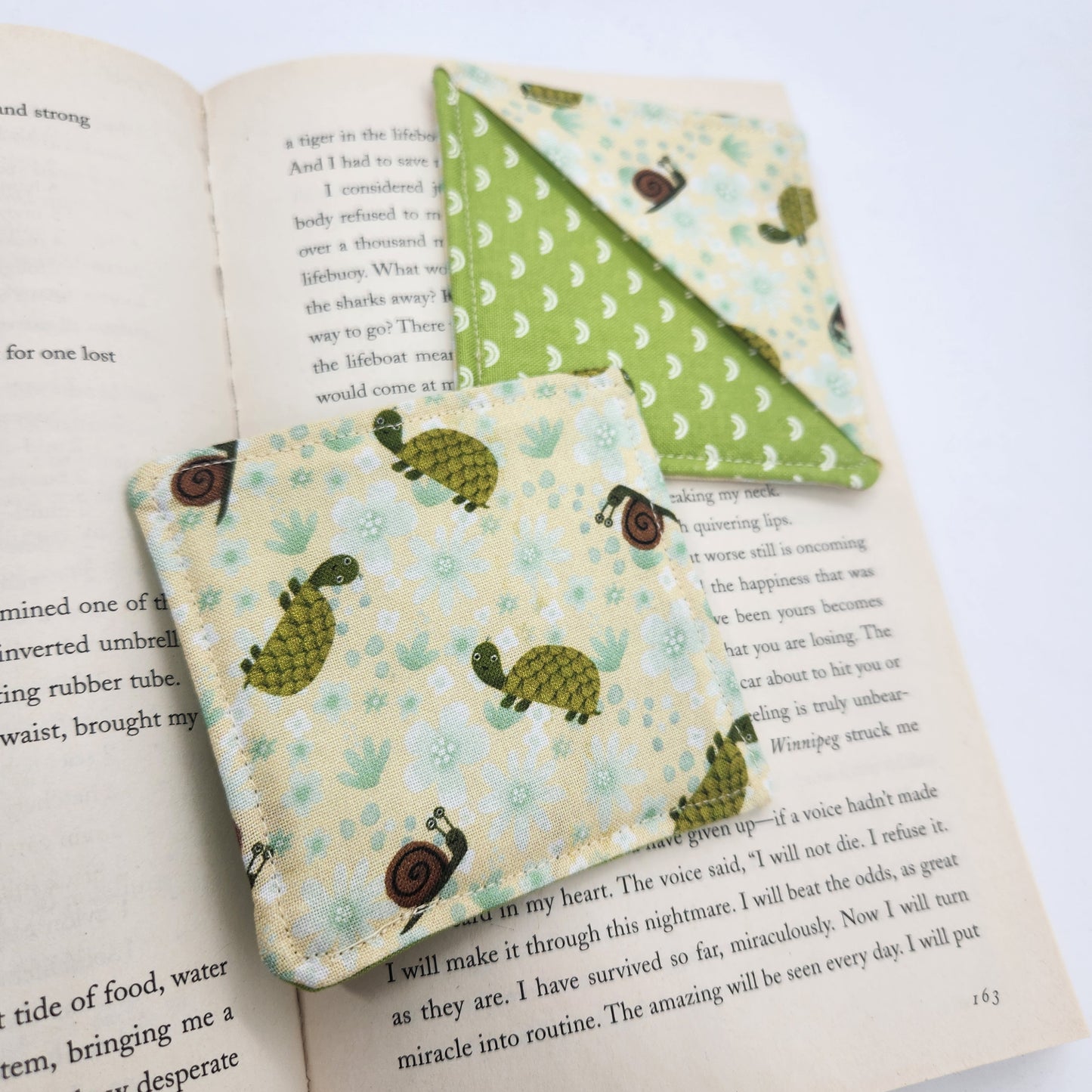 Handmade Corner Bookmark