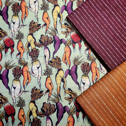 100% Cotton Microwavable Bowl Cozy - Dance Dance Vegelution