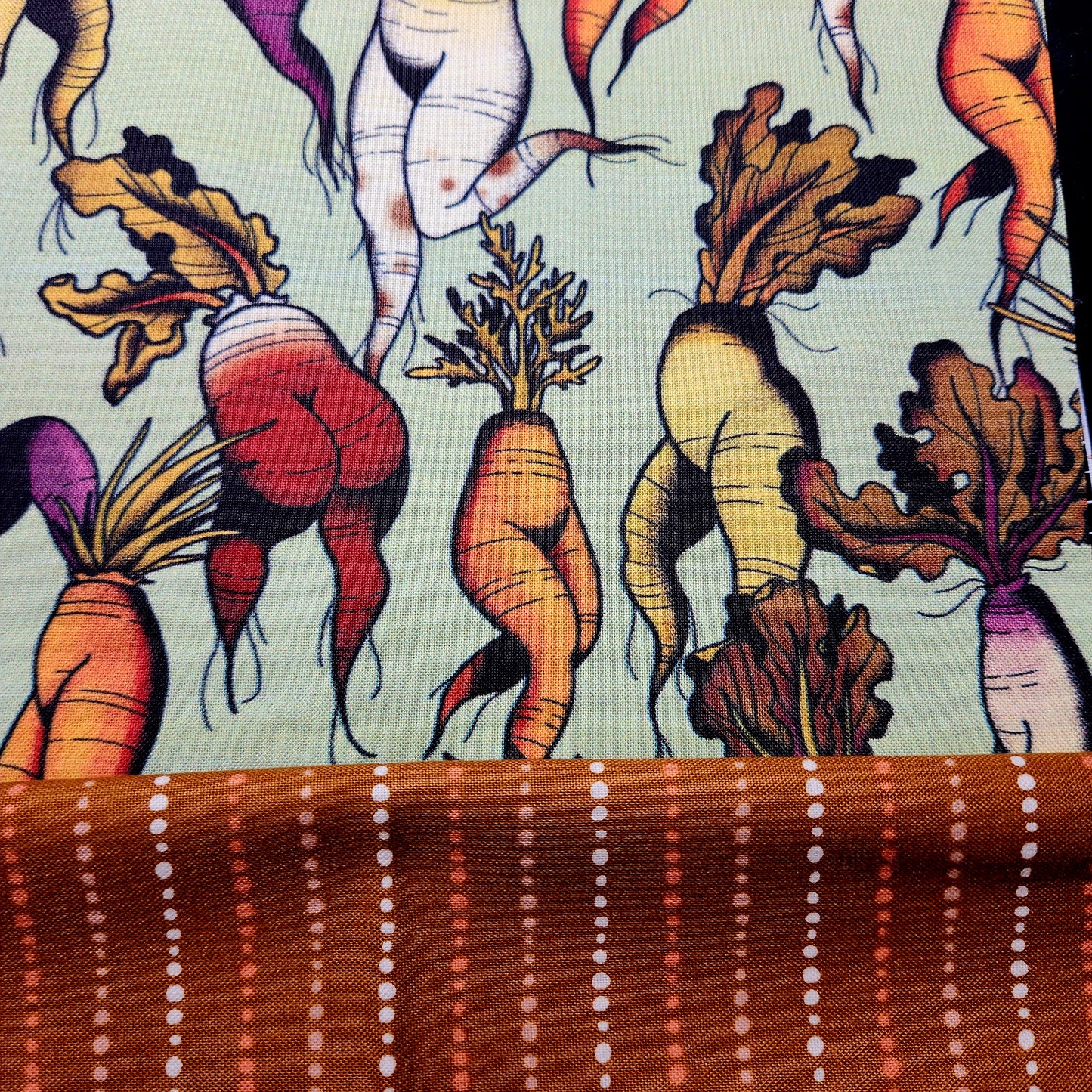 100% Cotton Microwavable Bowl Cozy - Dance Dance Vegelution