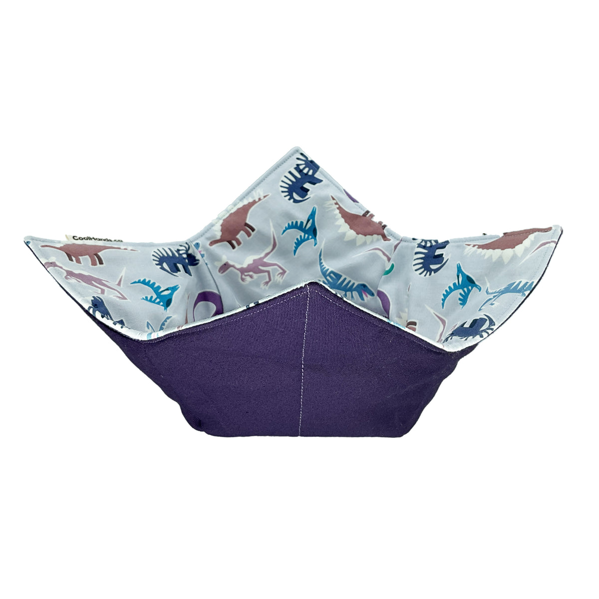100% Cotton Microwavable Bowl Cozy - DinoRawr
