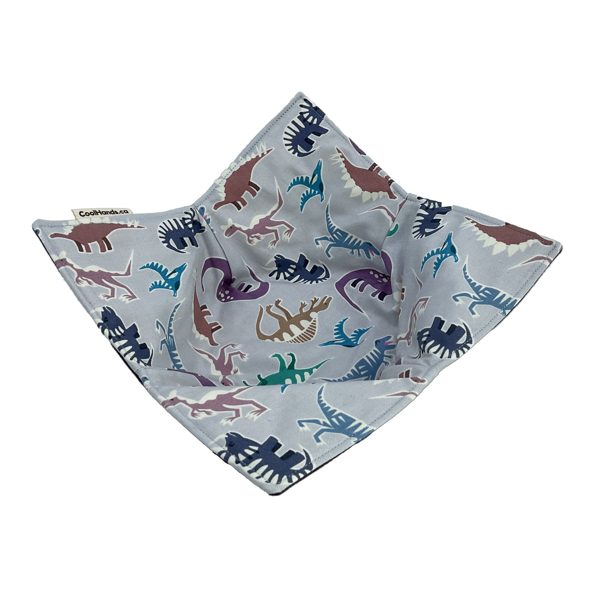 100% Cotton Microwavable Bowl Cozy - DinoRawr
