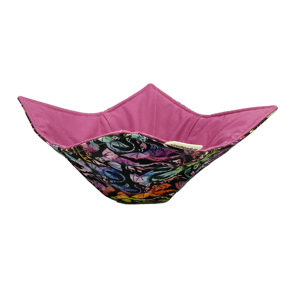 100% Cotton Microwavable Bowl Cozy - Dragons Fly