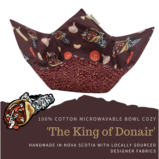 PRE-ORDER  Bowl Cozy - A Tribute to the King of Donair