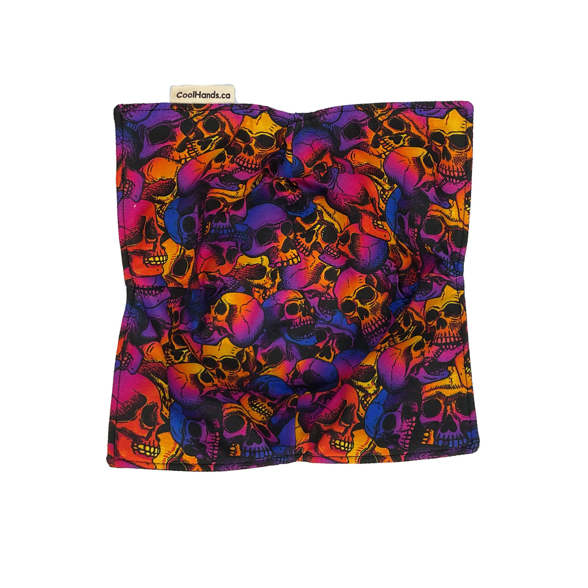 100% Cotton Microwavable Bowl Cozy - Skull-astic