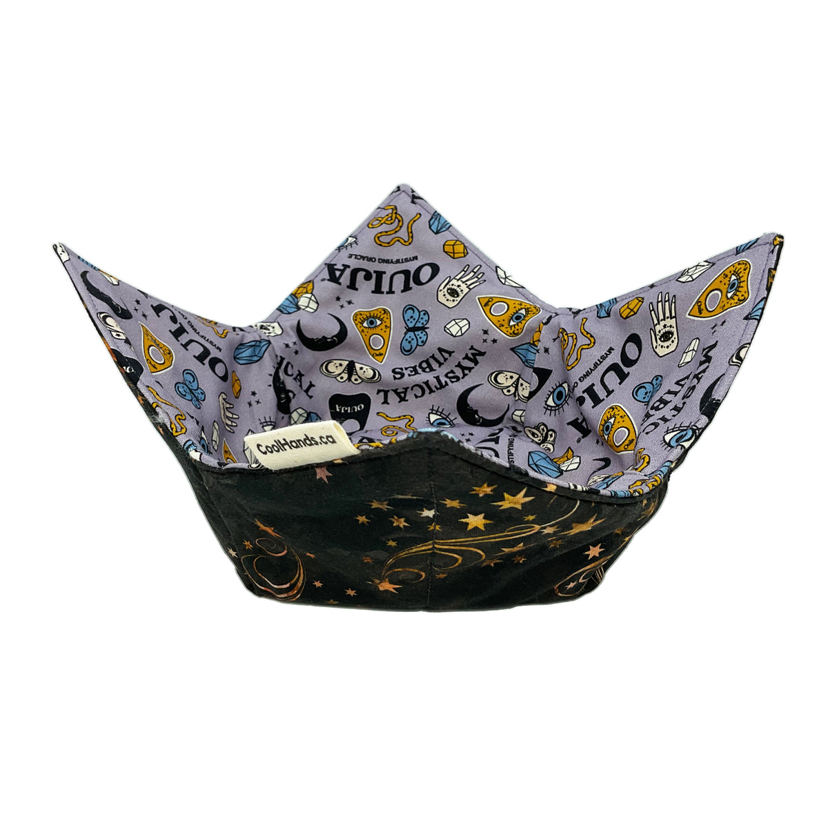 100% Cotton Microwavable Bowl Cozy - Mystic Vibes