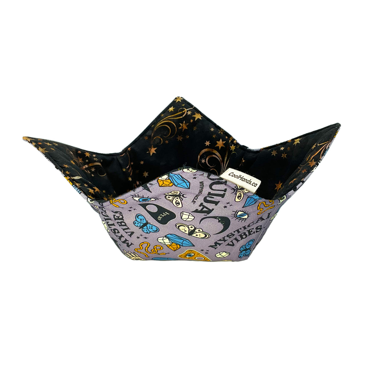 100% Cotton Microwavable Bowl Cozy - Mystic Vibes
