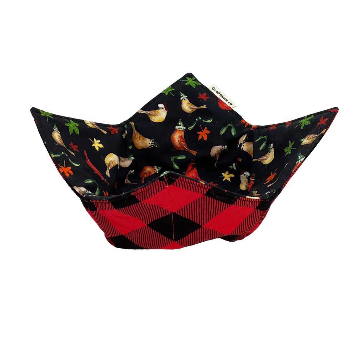 100% Cotton Microwavable Bowl Cozy - Tweets in Toques