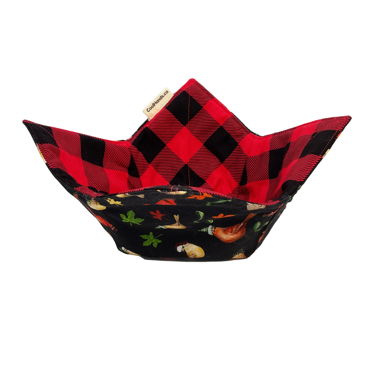 100% Cotton Microwavable Bowl Cozy - Tweets in Toques